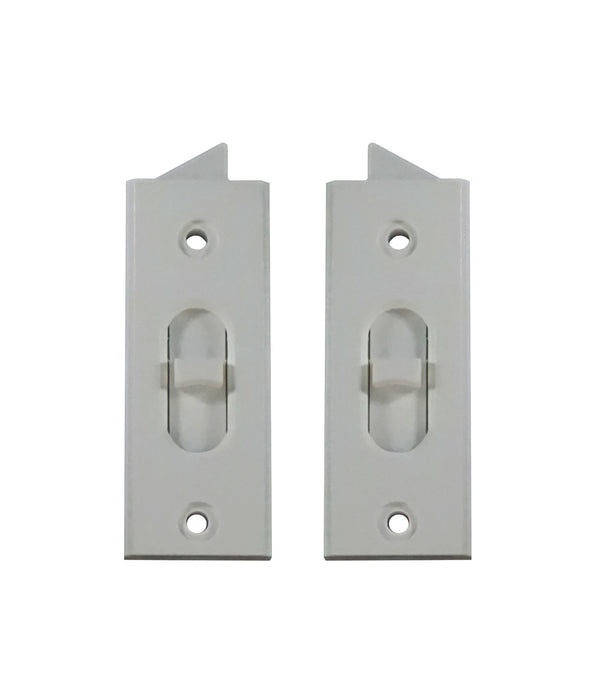WRS 2-7/8" Dual Spring Left & Right Hand Tilt Latch Set - White