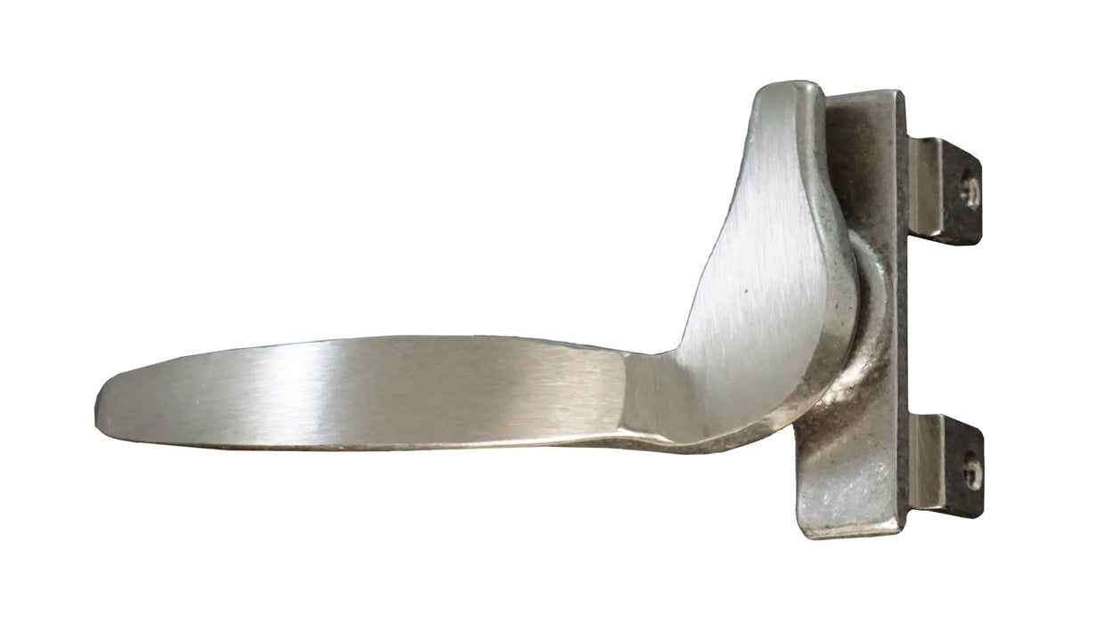WRS White Bronze Angle Base Project-Out Cam Handle - 1/2" Reach