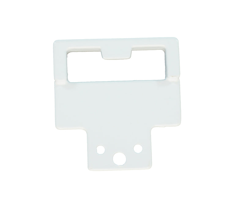 WRS 7/16" Surface Mounted Keeper - White