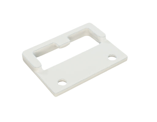 WRS 7/16" Face Mount Sash Keeper - White