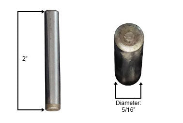 WRS Metal Pressure Shoe Pin - 2"