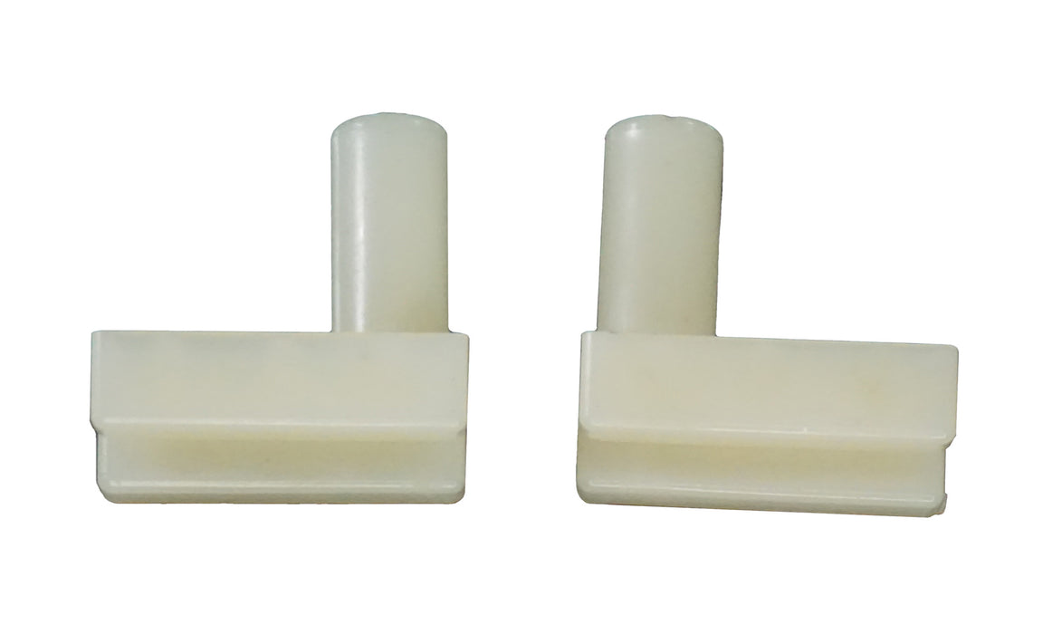 WRS 1-1/2" Left & Right Hand Pressure Shoe Set - White