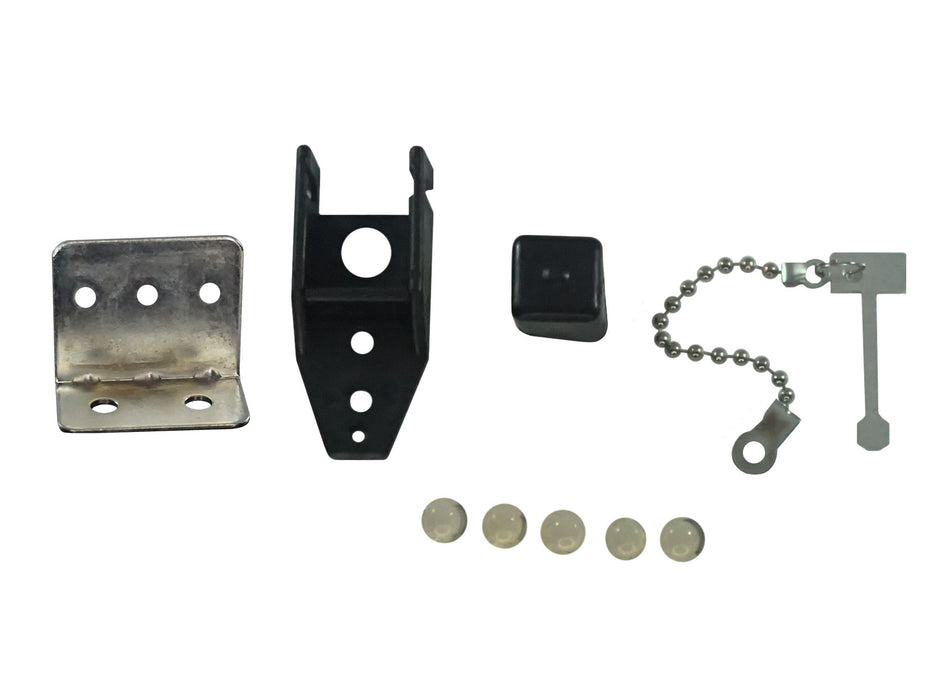 WRS 48" Armor Bar Patio Door Security Lock - Silver, Bronze or White
