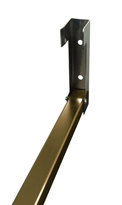 WRS 48" Armor Bar Patio Door Security Lock - Silver, Bronze or White