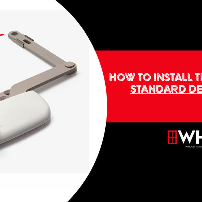 How to Install the WRS Truth Standard Detach Clip/Bracket for Truth Window Operators