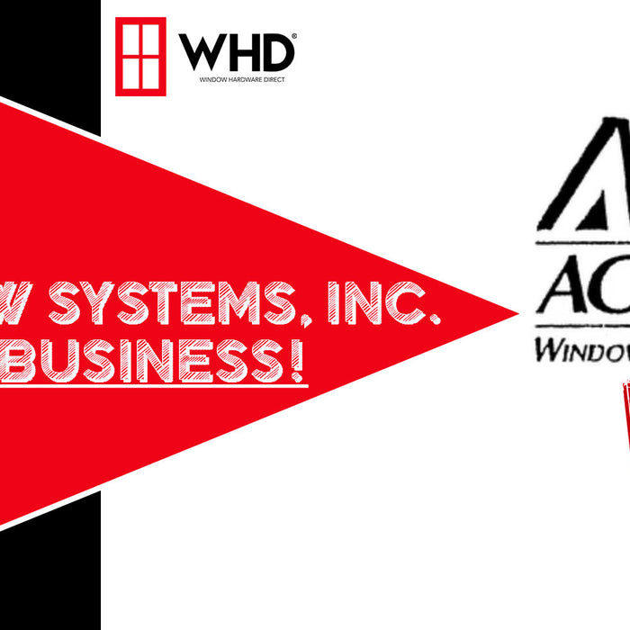 Acorn Window Systems, Inc. OUT OF BUSINESS!  Replacement Parts to Fix Those Old Windows