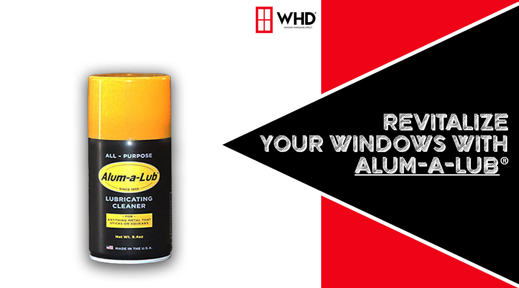 Revitalize Your Windows with Alum-A-Lub All-Purpose Lubricating Cleaner