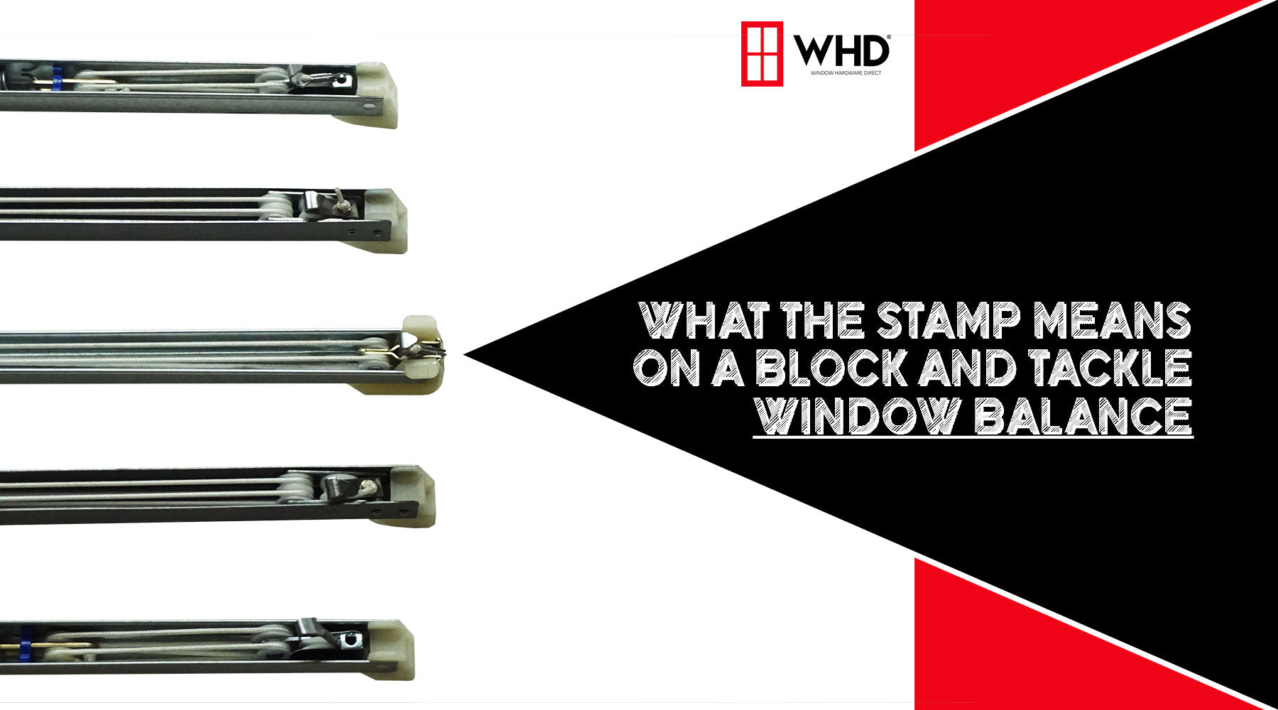 Block & Tackle Window Balances: Understanding the Meaning of Stamps