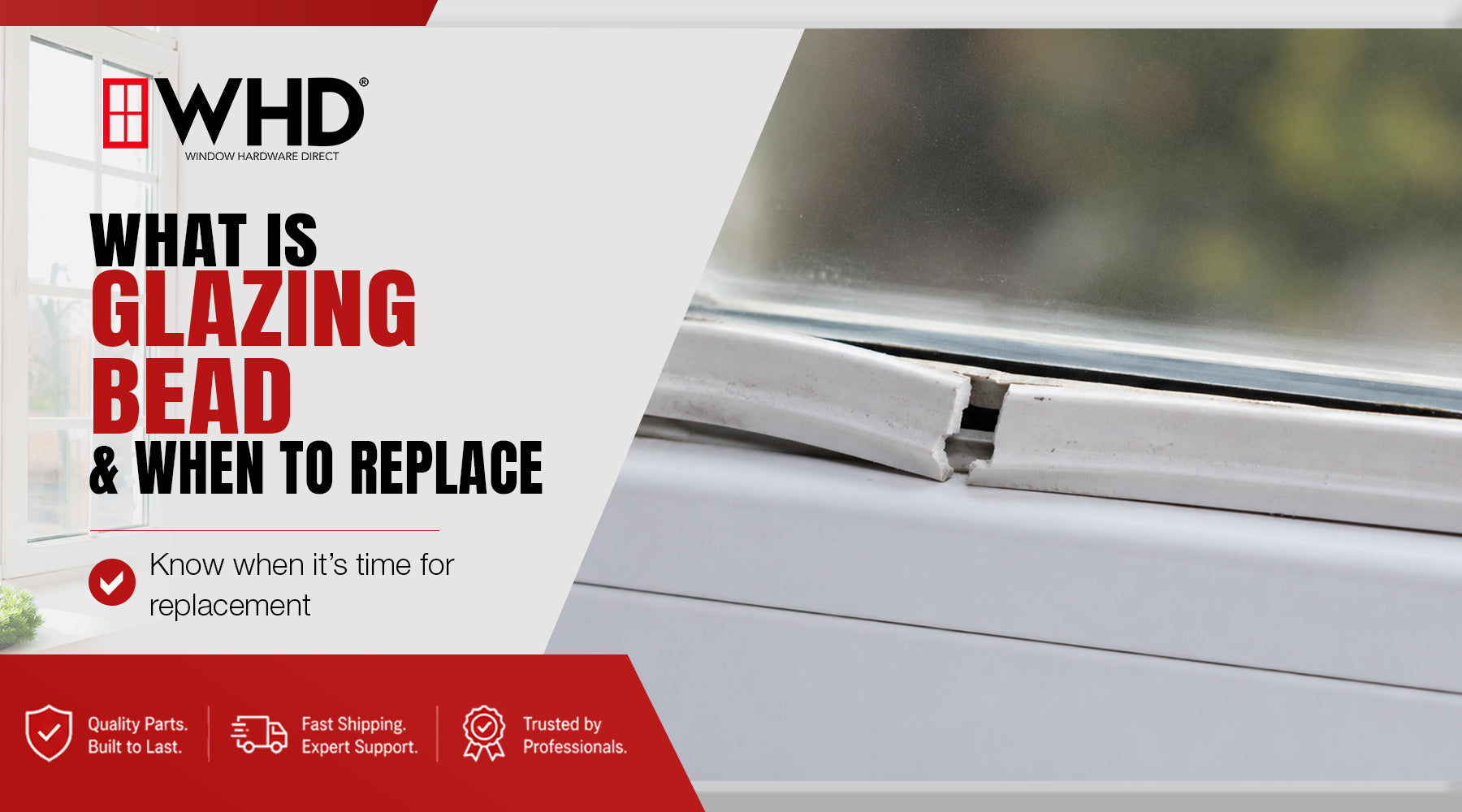 What Is Glazing Bead and When Should You Replace It?