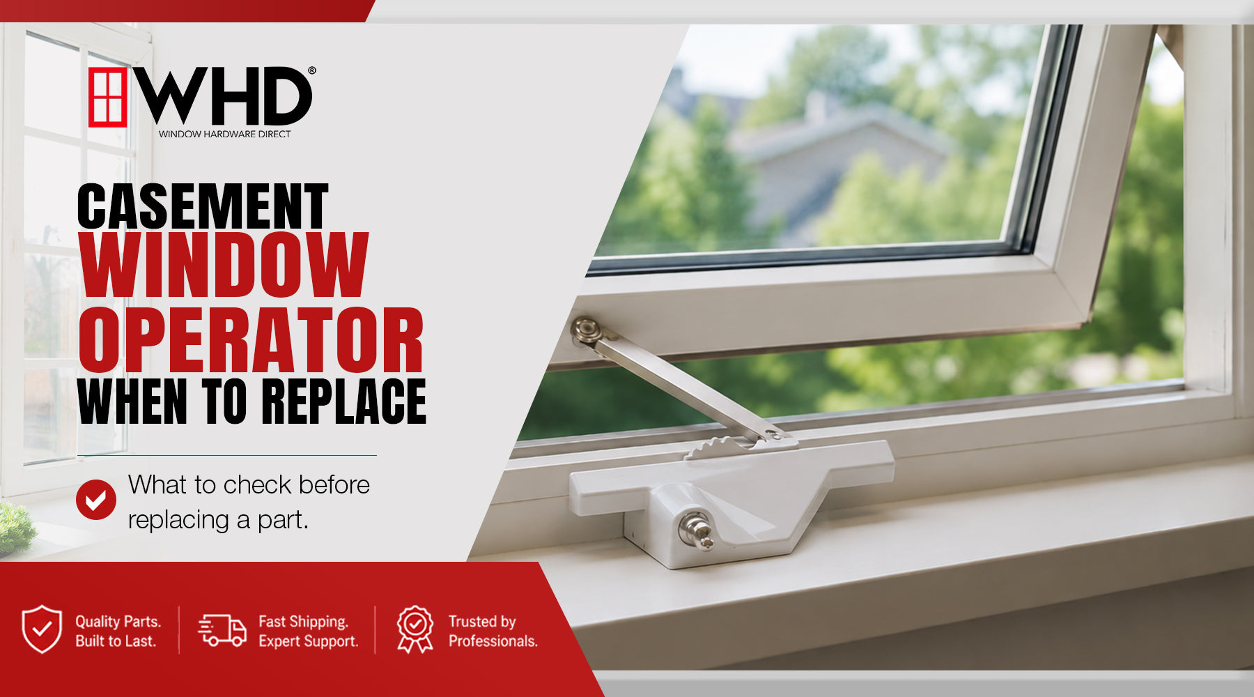 What Is a Casement Window Operator and When Should You Replace It?