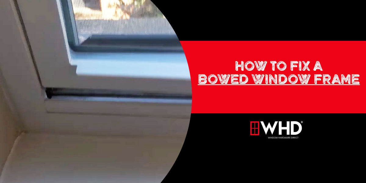 Grooves In Window Frame How to Fix a Bowed Window Frame: A Step-by-Step Guide — Window Hardware ...