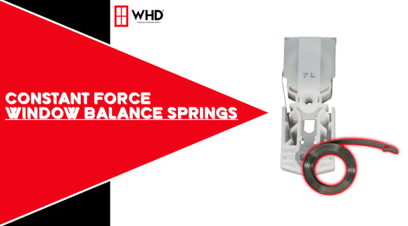 The Vital Role of Coil Spring/Constant Force Window Balance Springs
