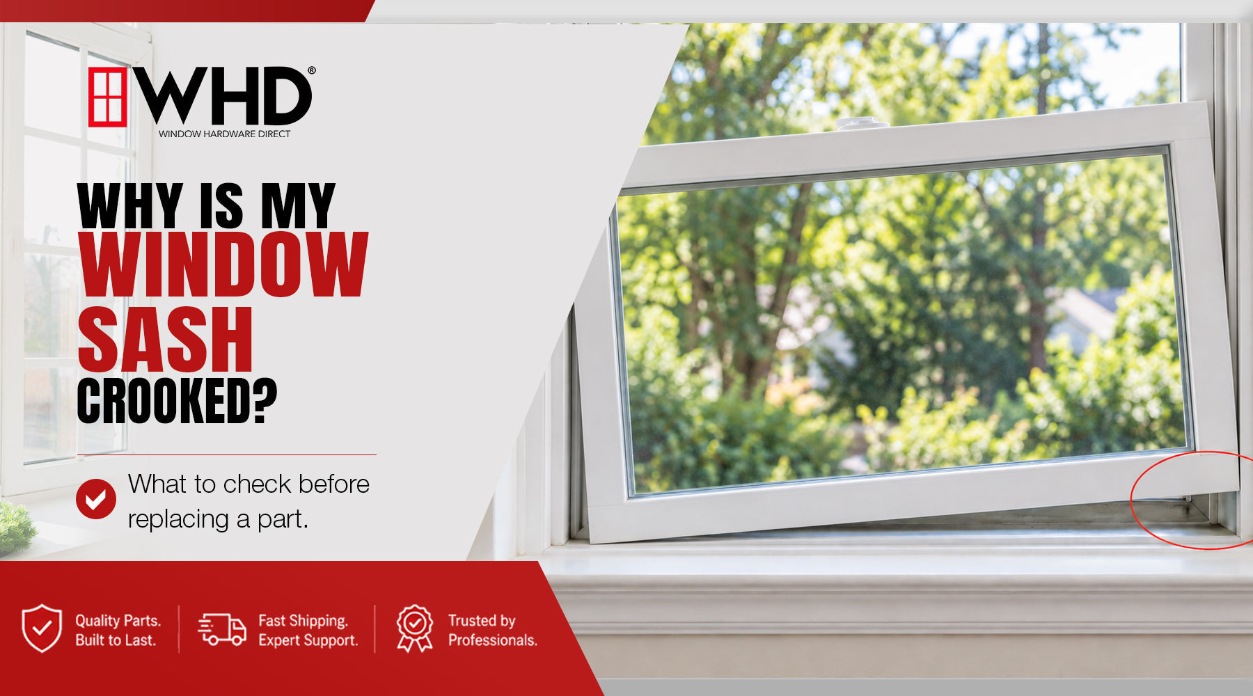 Why Does My Window Close Crooked?