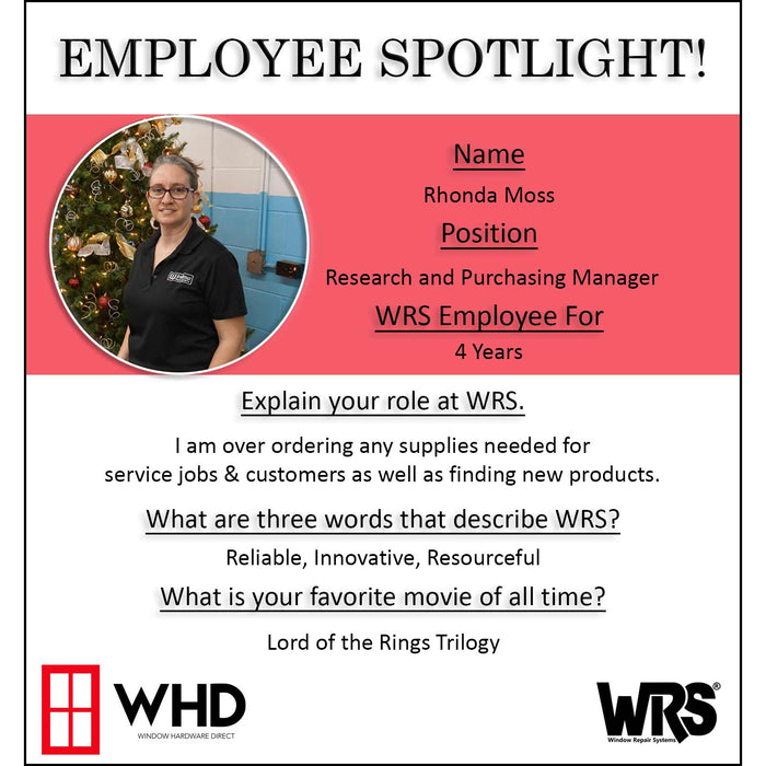 Employee Spotlight - Rhonda
