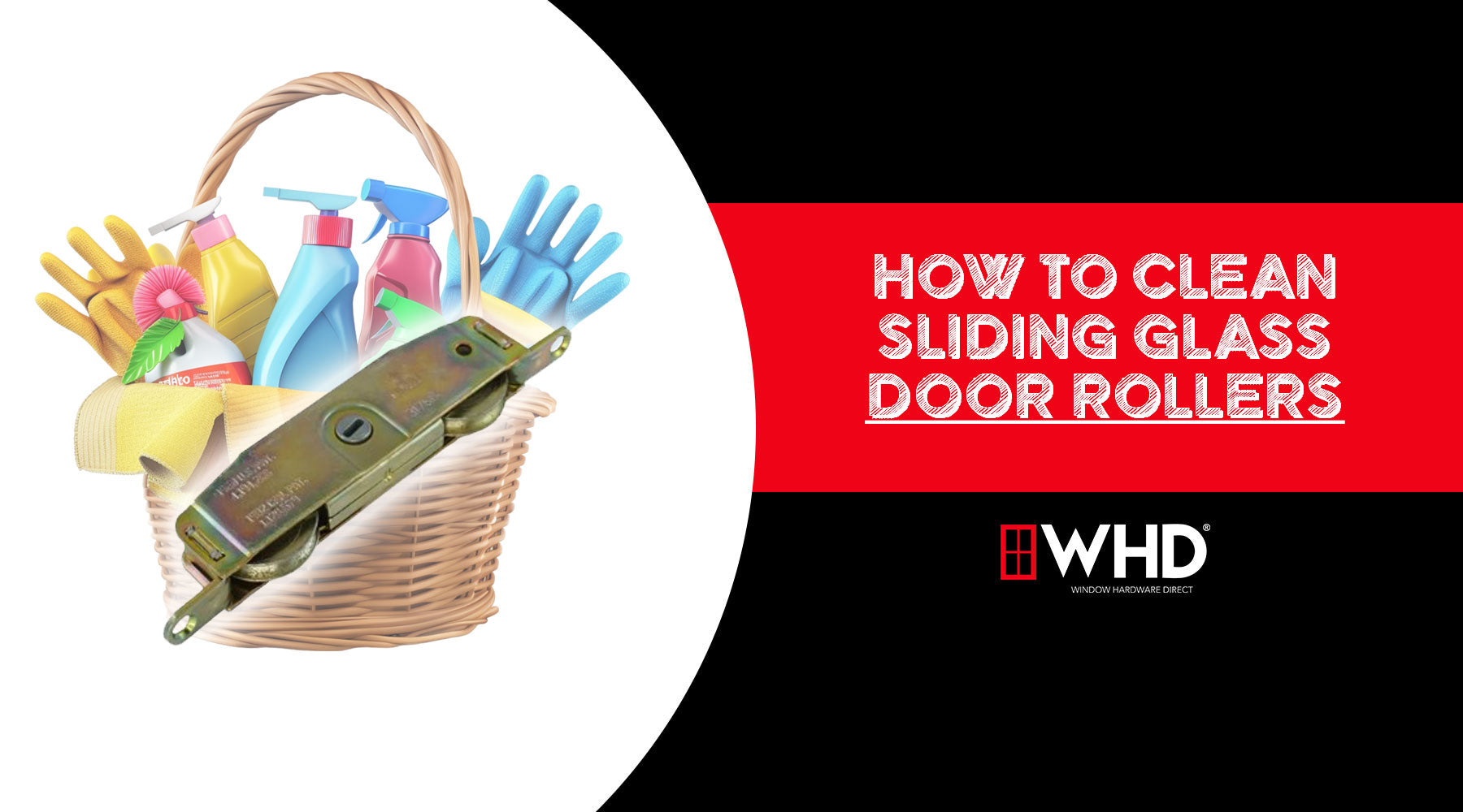 How to Clean Sliding Glass Door Rollers