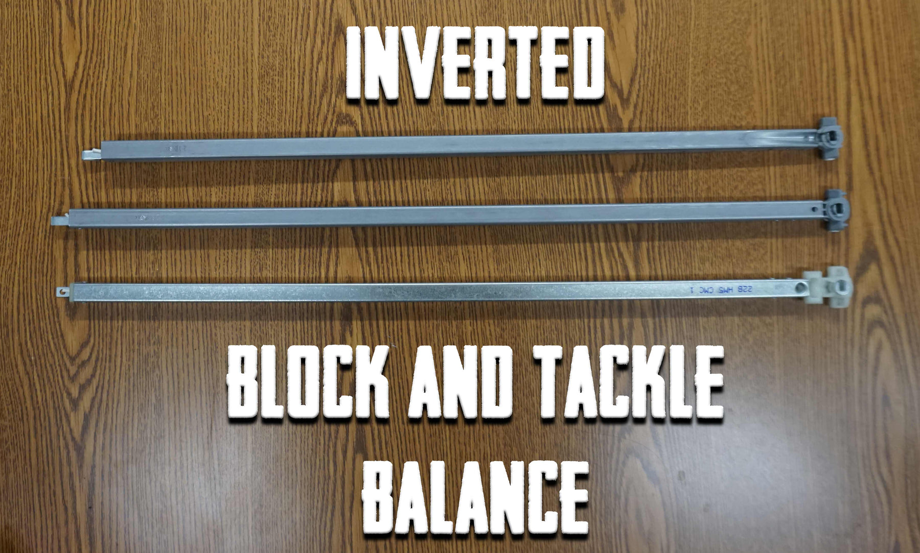Inverted Block & Tackle Balances