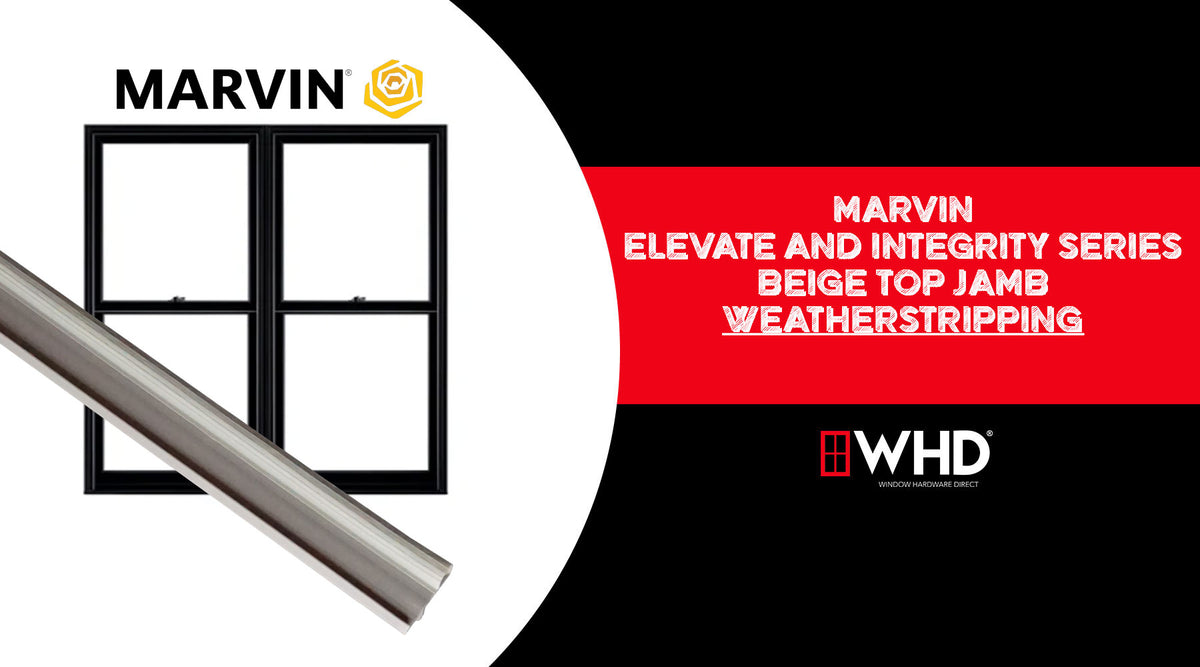 Marvin Elevate and Integrity Series Beige Top Jamb Weatherstripping