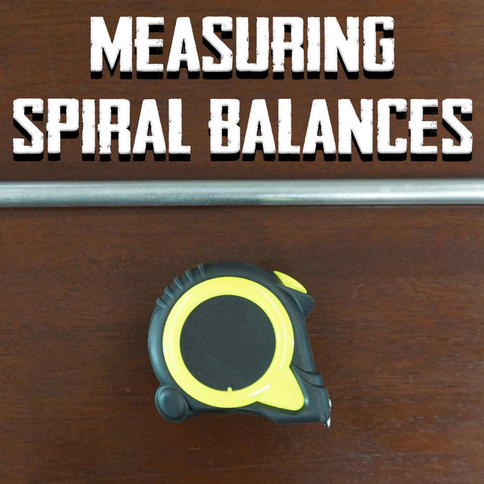 How to Measure Spiral Window Balances