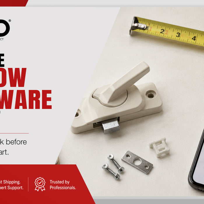 How to Identify Window Hardware Without a Brand Name