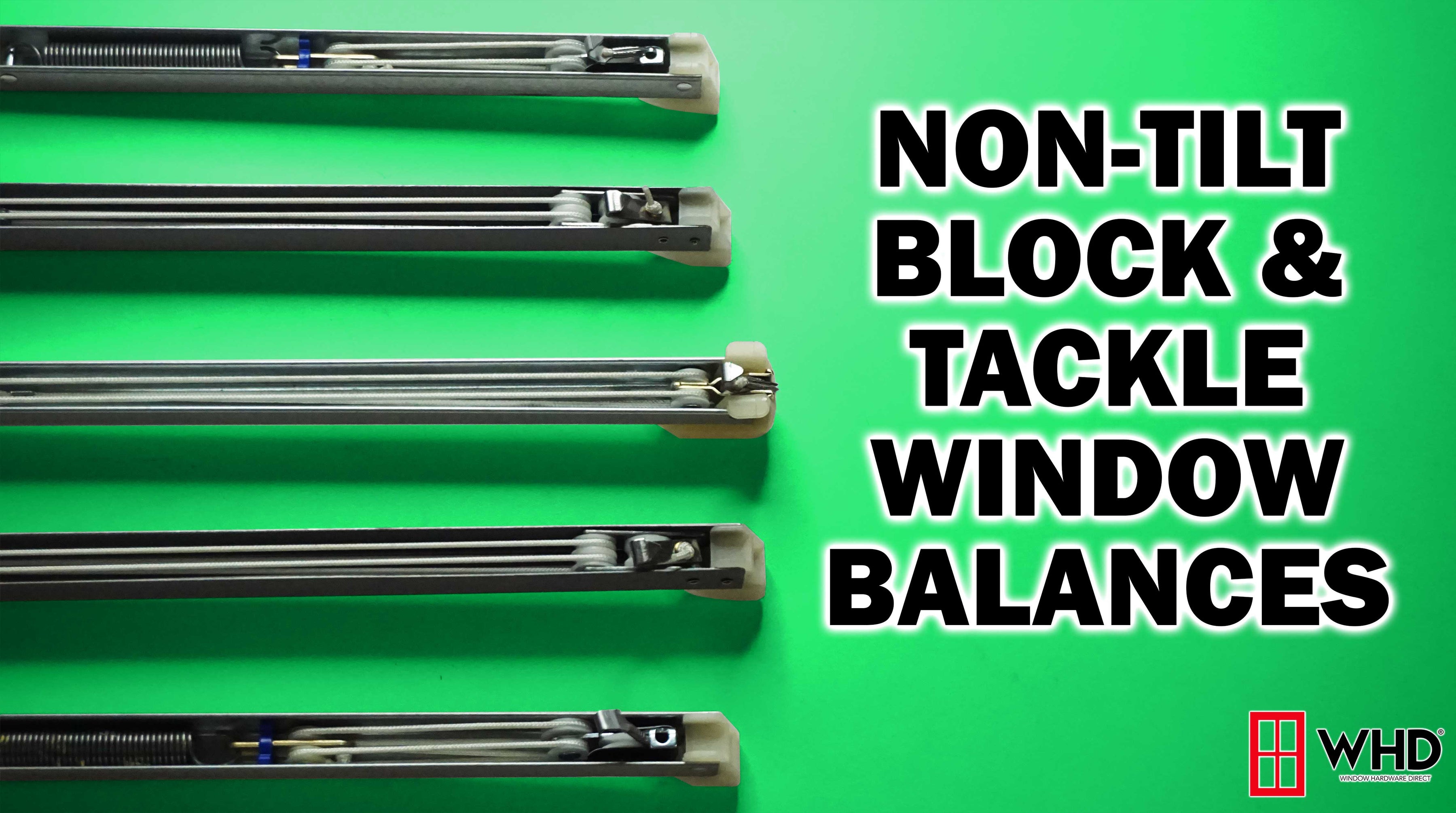 How to Replace NonTilt Block and Tackle Window Balances — Window Hardware Direct