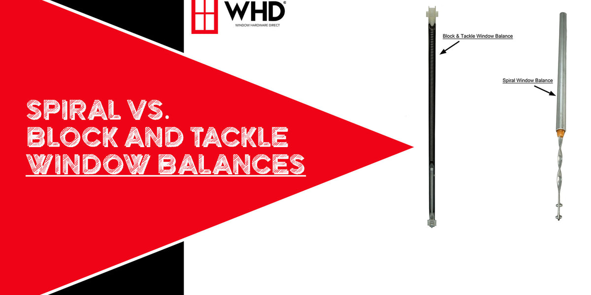 Spiral Window Balances vs. Block and Tackle Window Balances — Window ...