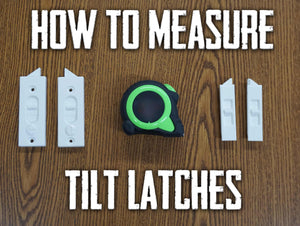 How To Measure Window Tilt Latches