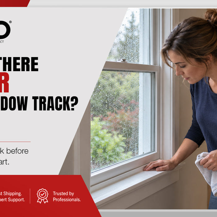 Why Is There Water in My Window Track? What’s Normal and What to Check