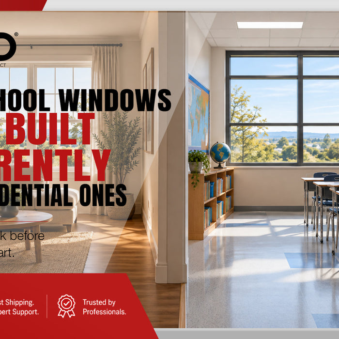 Why School Windows Were Built Differently Than the Ones in Your House