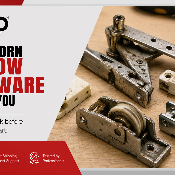 What Your Worn Window Hardware Can Tell You
