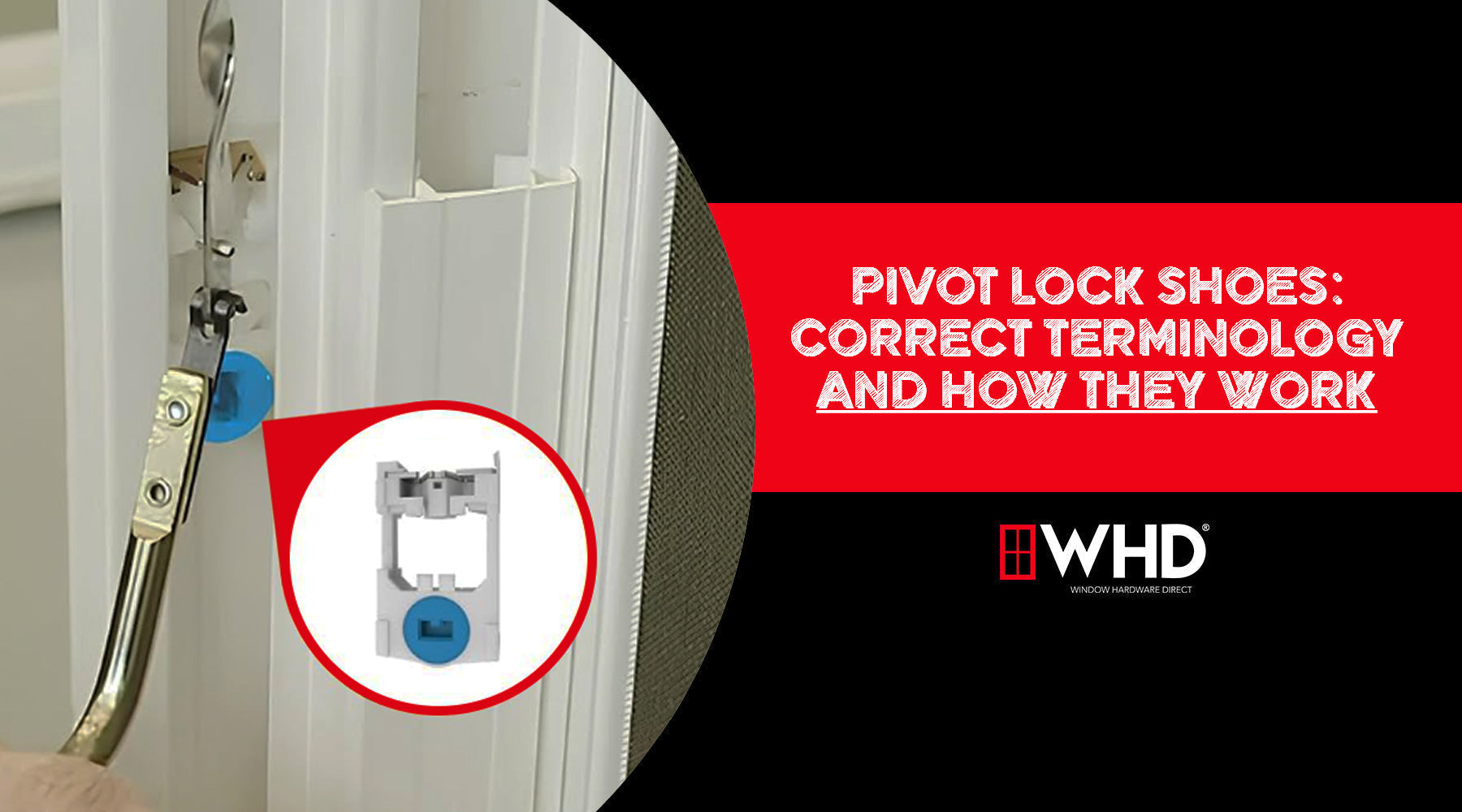 Pivot Lock Shoes for Windows: Correct Terminology and How They Work