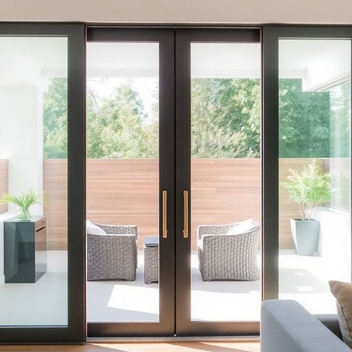 Anderson sliding door in a modern home setting.