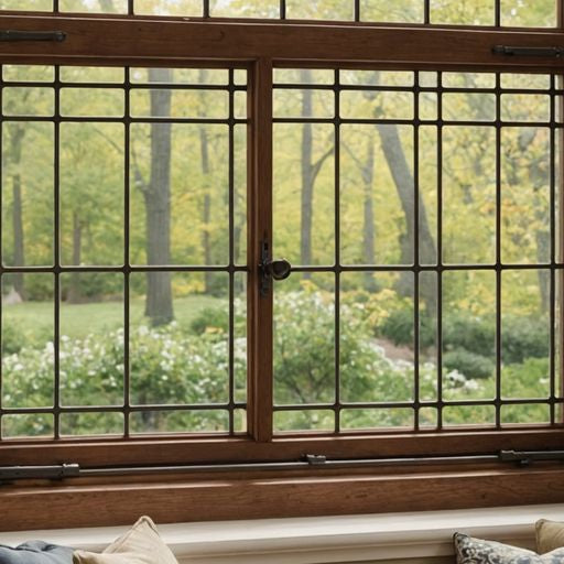 1984 Anderson casement window with hardware