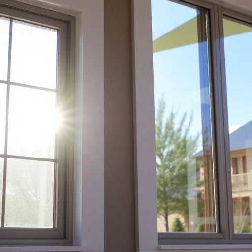 Feldco windows in a modern home setting.
