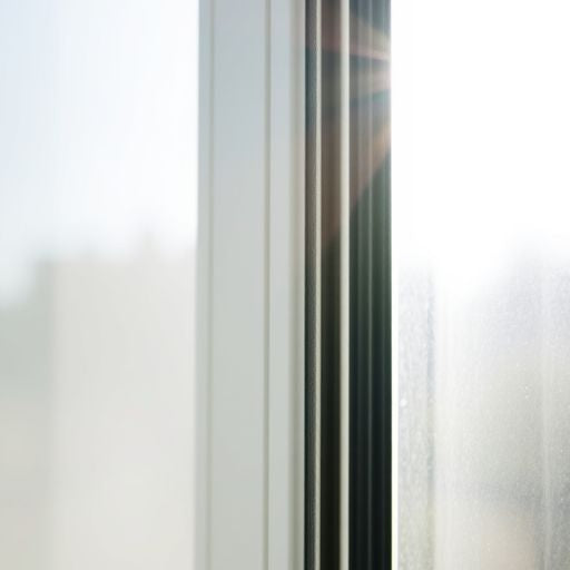 Well-sealed window with sunlight