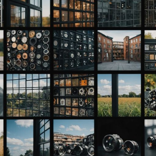 Essential PGT window parts arranged in a grid layout.