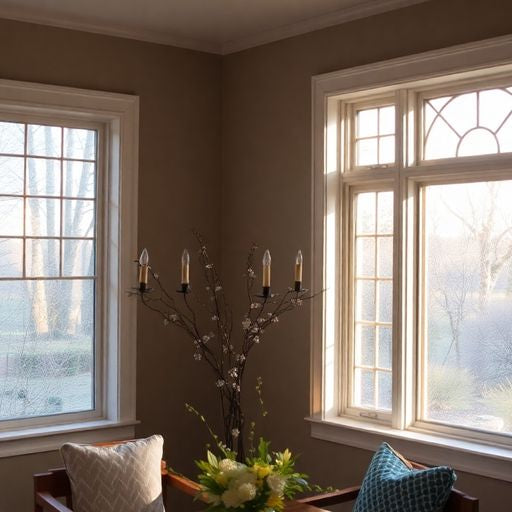 Renovated home with stylish Lincoln windows and natural light.