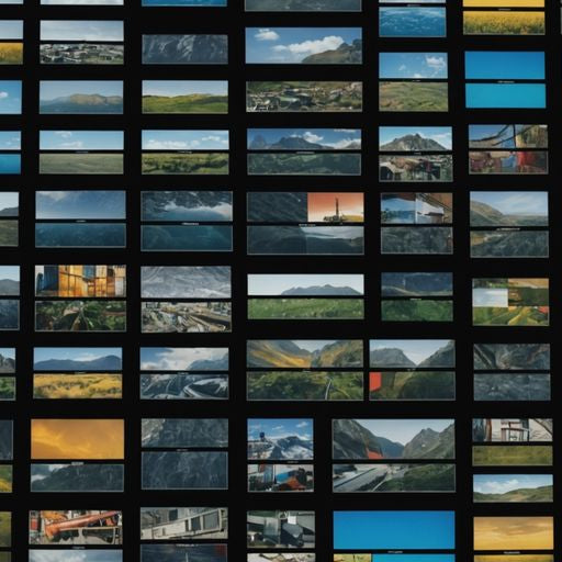 Labeled diagram of screen window components and parts.