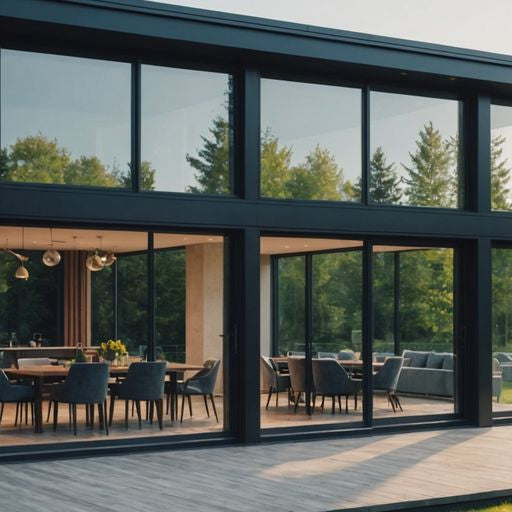 House showcasing new weather seal windows for energy efficiency