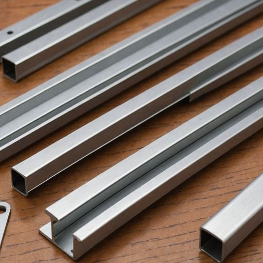 Essential screen window parts close-up