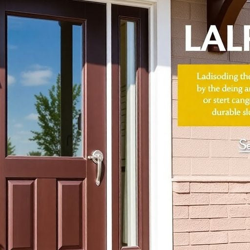 A LARSON storm door enhances a home's entrance.