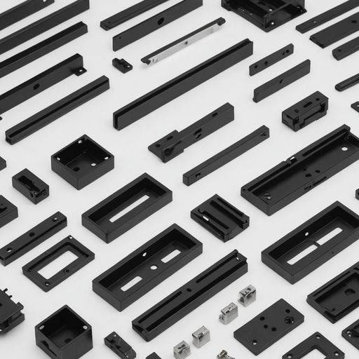 Close-up of PGT window parts