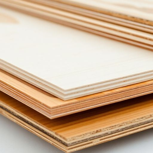 Different thicknesses of plywood for hurricane protection.