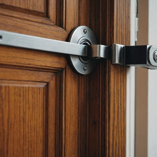 Weatherstripping door for home coziness and security.