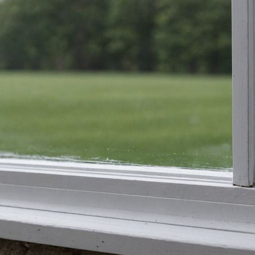 Well-sealed window with weatherproofing