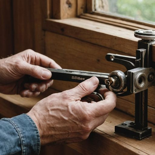 Replacing Biltbest window crank with tools