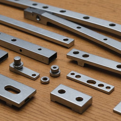 Essential screen window parts close-up