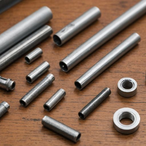 Window screen replacement parts on a table