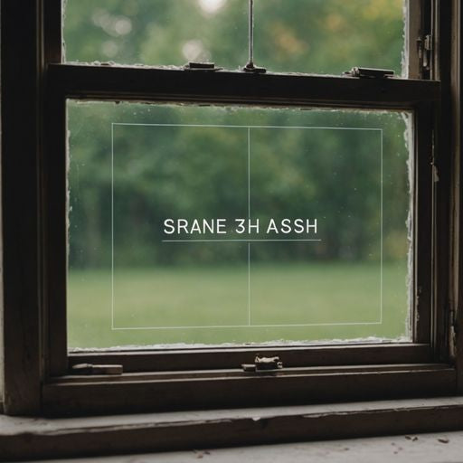 Labeled diagram of window frame and sash parts.