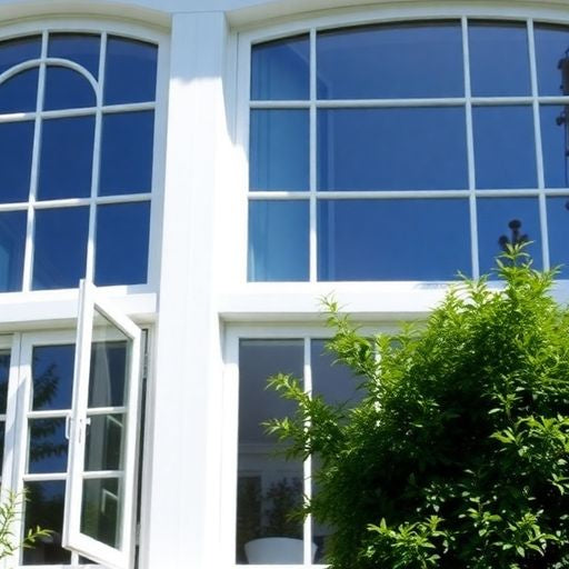 Elegant Windsor windows in a renovated home exterior.