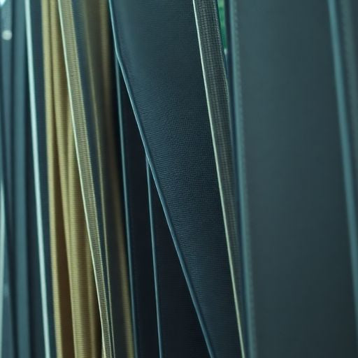 Various replacement screens in a home improvement store.